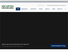 Tablet Screenshot of abcantra.com